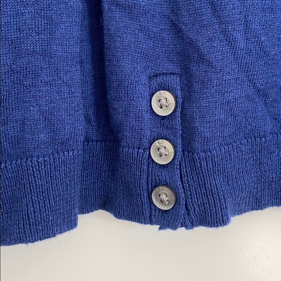 C&C California Blue Cashmere Wool Blend Sweater M - Picture 6 of 6